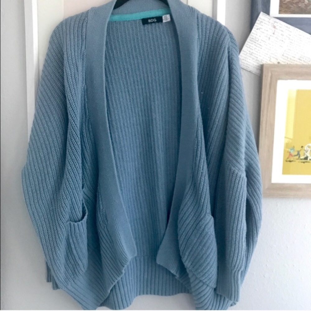 BDG Light Blue Cardigan